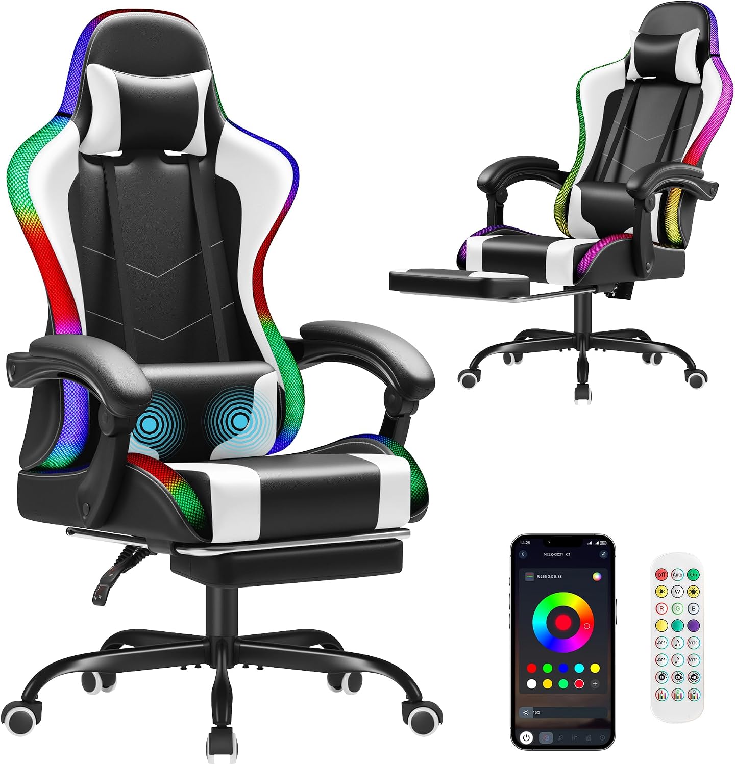 Sofas - Chaise de jeu Homall, chaise ergonomique
