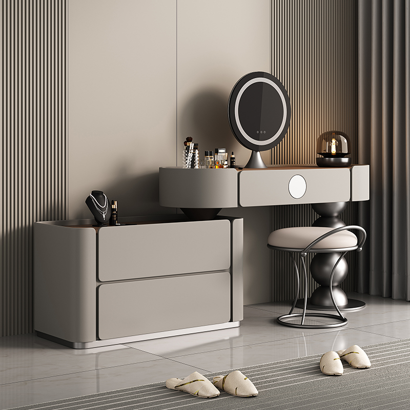 Miroir lumineux Coiffeuse nord - Dressing Table Vanity With Lighted Mirror avis et prix