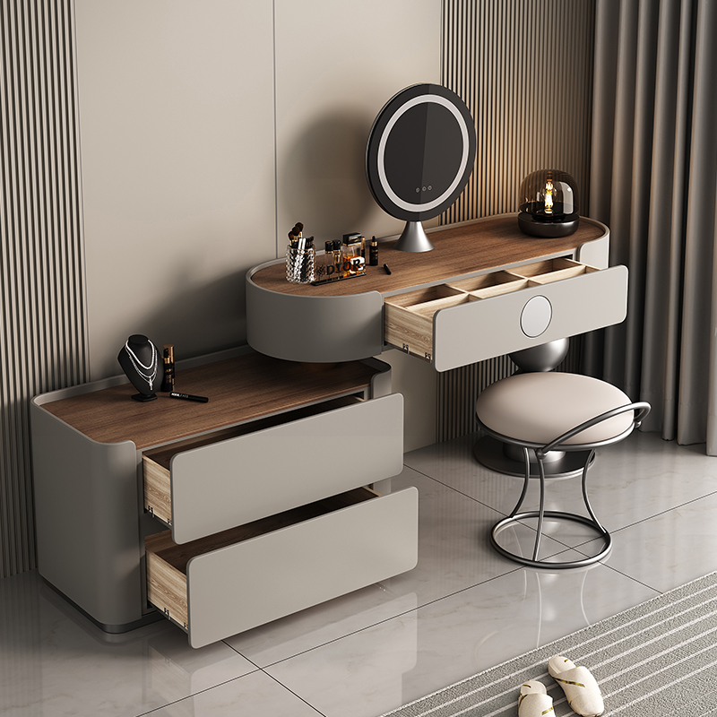 Miroir lumineux Coiffeuse nord - Dressing Table Vanity With Lighted Mirror avis et prix
