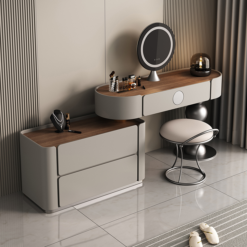 Miroir lumineux Coiffeuse nord - Dressing Table Vanity With Lighted Mirror avis et prix