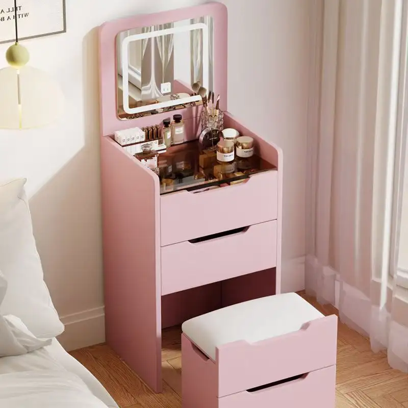 Table de coiffeuse blanche mod - Dressing Table Vanity With Lighted Mirror avis et prix