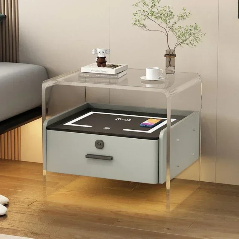 #   Tables de chevet en acryli - Floating Nightstand With Led Light avis et prix
