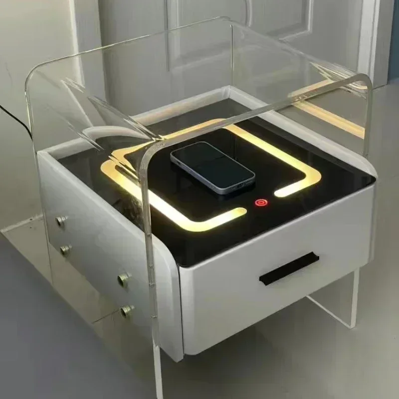#   Tables de chevet en acryli - Floating Nightstand With Led Light avis et prix
