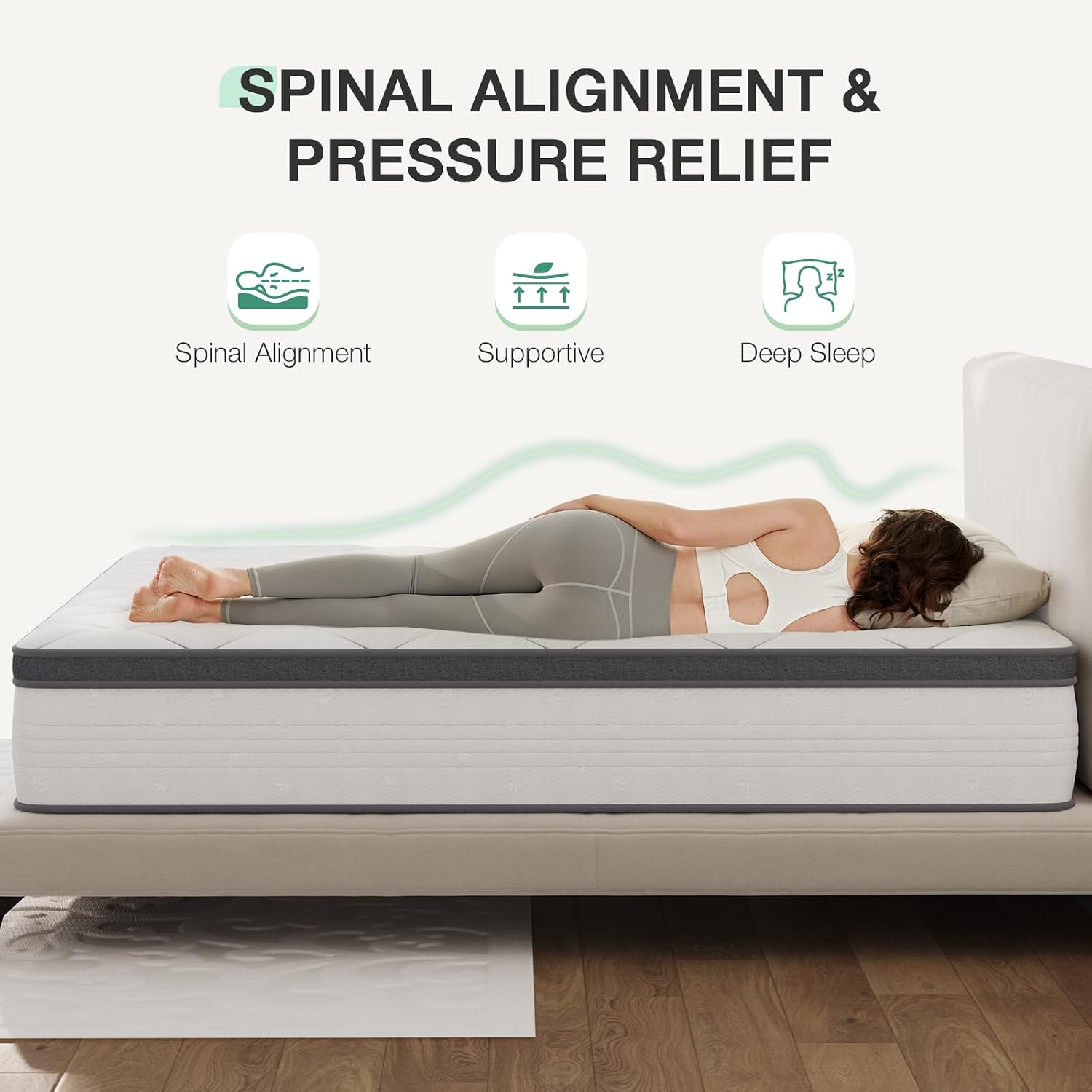 Matelas Queen 14 pouces, lit Q - Memory Foam Mattress In A Box Queen avis et prix