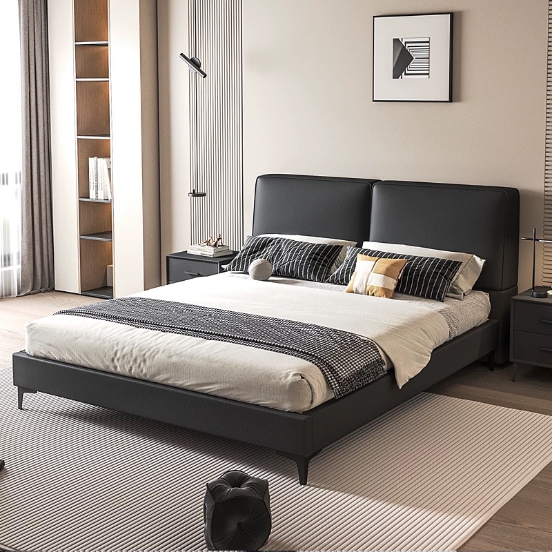 Meubles de chambre à coucher e - King Size Bed Frame With Storage Drawers avis et prix