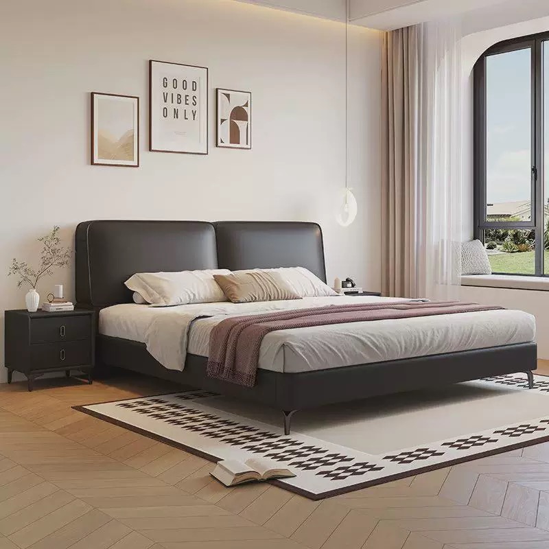Meubles de chambre à coucher e - King Size Bed Frame With Storage Drawers avis et prix