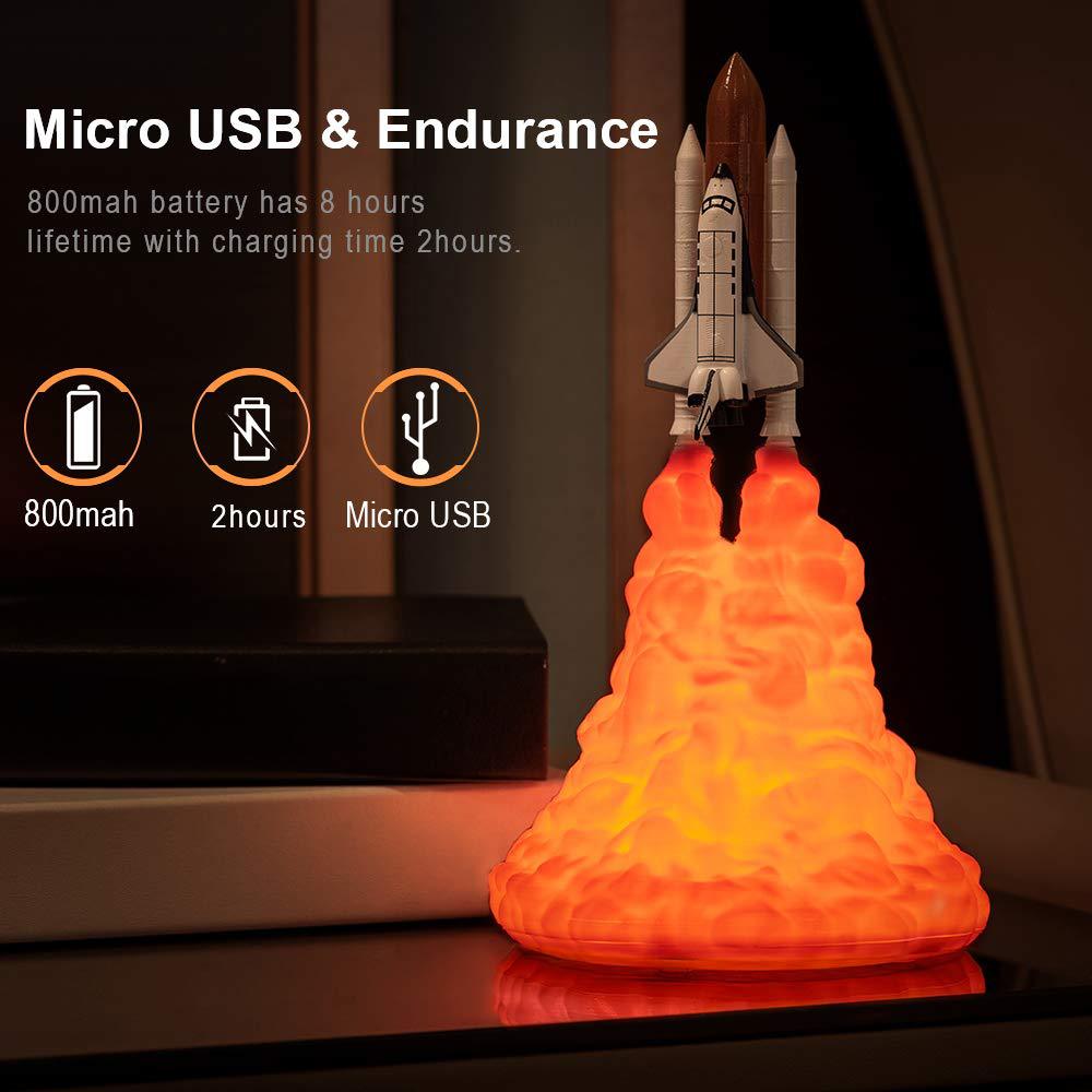 USB Rechargeable navette spati - Floating Nightstand With Led Light avis et prix