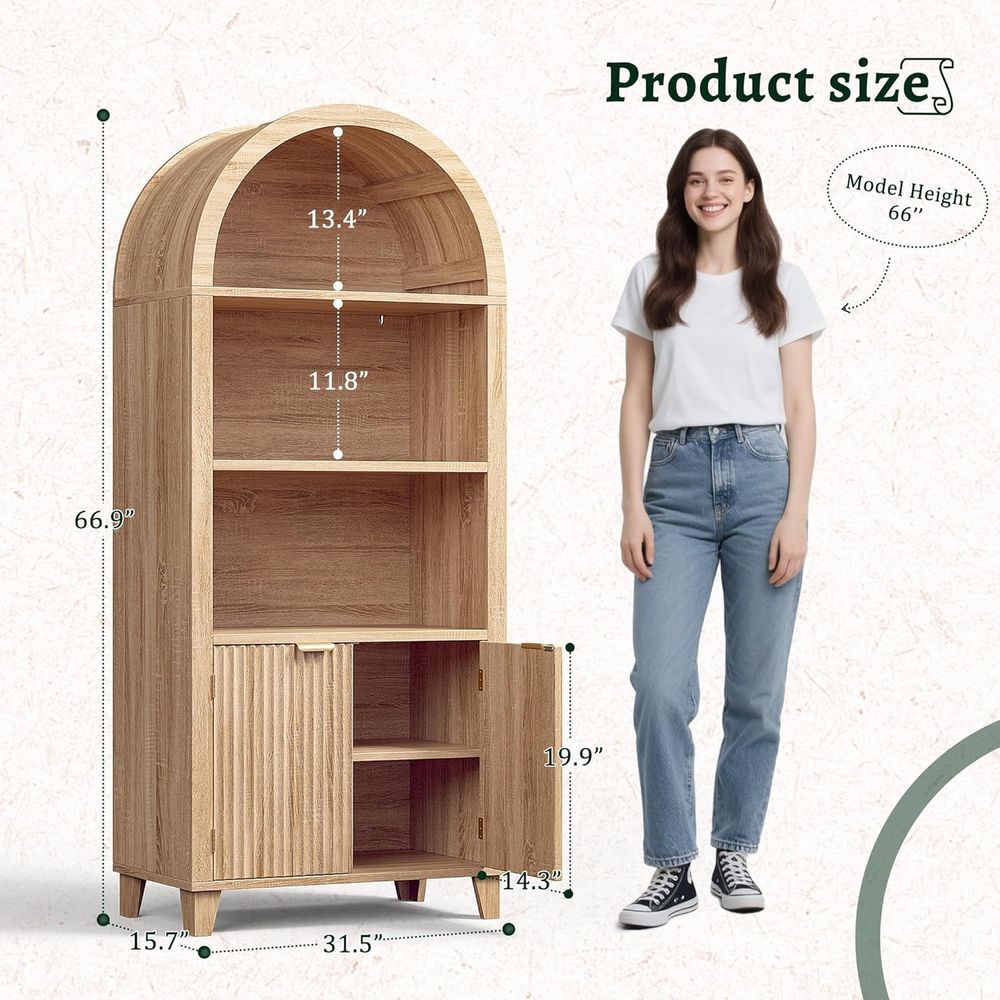 Armoire arquée, étagères de ra - Storage avis et prix
